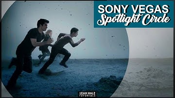 Sony Vegas Tutorial | Spotlight Circle Effect