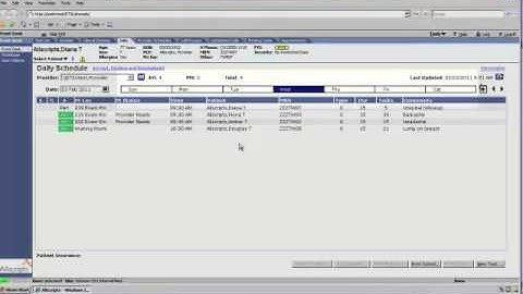 Front Desk Basic Navigation for Quillen ETSU Physicians