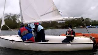 2012 - April - Easter Camp  - Rigging a Bosun on the Water #2