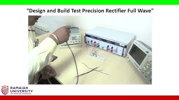 Design And Build Test Precision Rectifier Full Wave