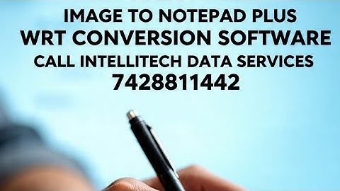 Convert Images to Editable Notepad Plus Text Instantly, Image to Notepad Plus Conversion Software