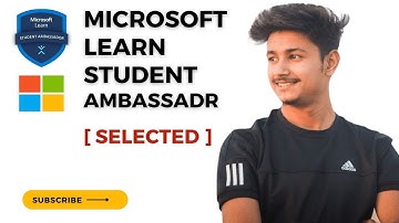 MICROSOFT LEARN STUDENT AMBASSADOR -MLSA  [Selected] |MY VIDEO ANSWER 2024 |