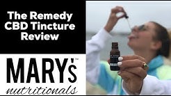 Mary's Nutritionals The Remedy CBD Tincture Review