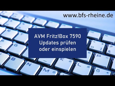 AVM Fritz!Box 7590 - Updates einstellen oder einspielen