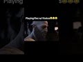 Why bro voice got deeper😂😂 #nba #2k #funny #gaming #godofwar
