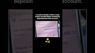 This family got $50 billion in their account accidentally 😲💰💵 #shorts