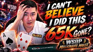 My Biggest Mistake at the WSOP Millionaire Maker: 100 Players From the Money