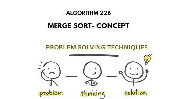 ALGO 22B | MERGE SORT ALGORITHM  | PROBLEM SOLVING TECHNIQUES
