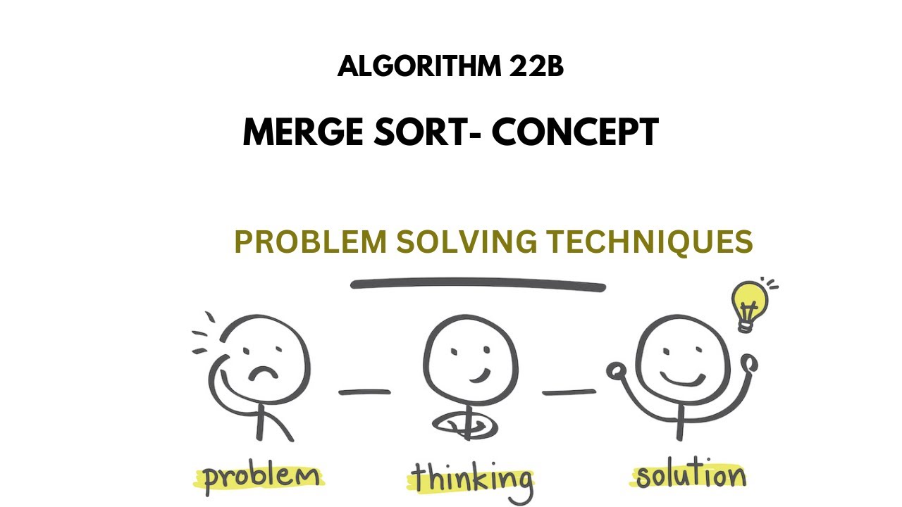 ALGO 22B | MERGE SORT ALGORITHM | PROBLEM SOLVING TECHNIQUES - YouTube