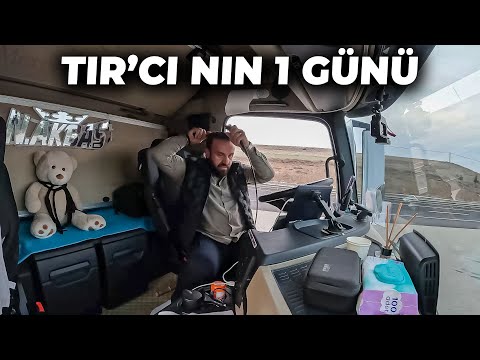 TIRI VURDUM ! / Tırcı nın 1 Günü Nasıl Geçer / Tırda Kuymak Yaptım...!