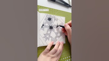 #182 Easy Zentangle patterns for beginners  #art #doodle #drawing