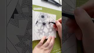 #182 Easy Zentangle patterns for beginners  #art #doodle #drawing