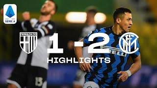 PARMA 1-2 INTER | HIGHLIGHTS | SERIE A 20/21 | An Alexis Sanchez brace secures victory for us! ✌🏻⚫🔵