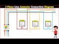 3 Phase Line Ammeter Connection Diagram