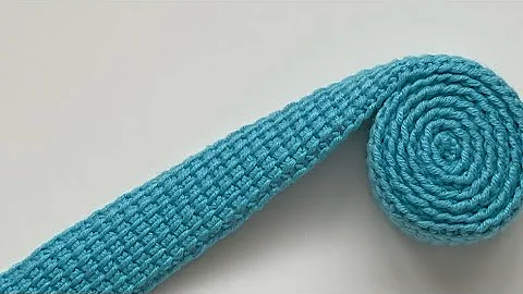 Easy Crochet Bag Strap/Belt Pattern