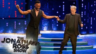 Johannes Radebe Teaches Frank Skinner The Cha Cha | The Jonathan Ross Show by The Jonathan Ross Show 3,313 views 2 weeks ago 2 minutes, 55 seconds