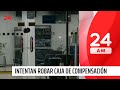 Robo frustrado: delincuentes intentaron robar caja de compensación | 24 Horas TVN Chile
