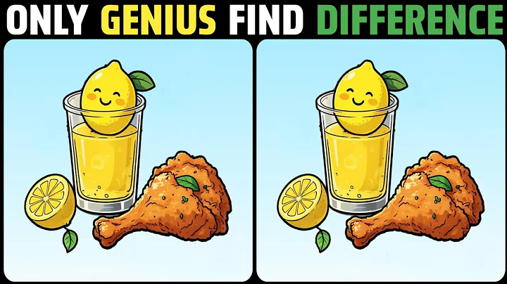 Only 1% 🧠 Genius Can Spot the 3 Differences 🔍😲