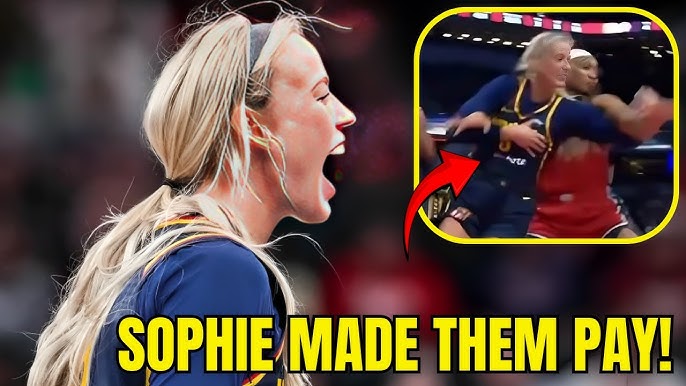 Sophie Cunningham SHUTS DOWN Mystics After Dirty Play – Fever Win Without  Caitlin Clark! - YouTube
