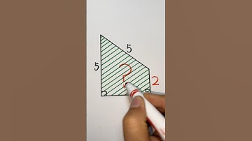Solving area of this shadow #area #geometry