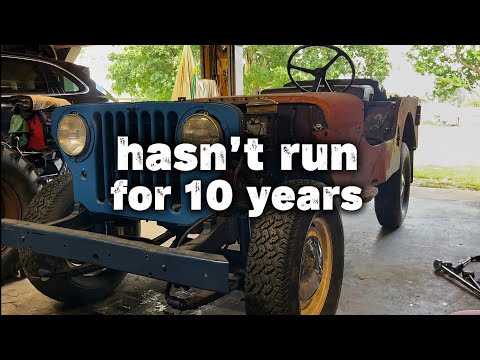 Willys Jeep first start