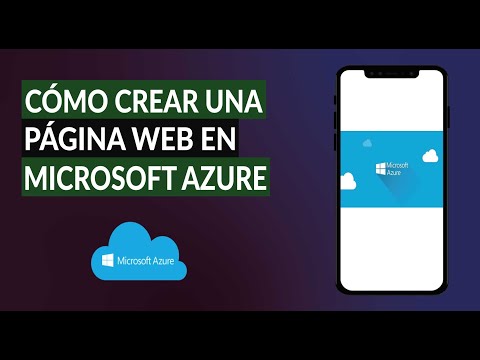 Video: ¿Cómo creo un sitio web en Azure?