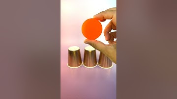 Where is the ball? 🔶 Guess it! #shorts Exercises for intuition developing with INTUITION GAMES