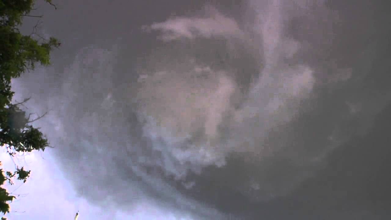 Look Straight Up At A Tornado Forming Over My House Youtube