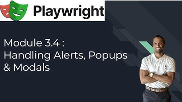 Playwright 3.4 Handling Alerts, Popups, And Modals