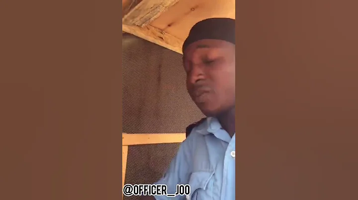 Sapa nice one 😭😭he don reach @officer_joo side #mrmacaroni #brodashaggi #explore #officerwoos