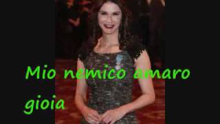 Video thumbnail of "Mio nemico ( with lyrics)"