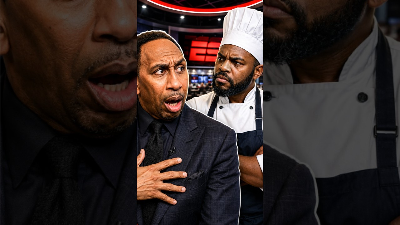 Stephen A. Smith Gets COOKED by ESPN Chef! #stephenasmith #espn