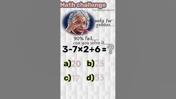 Math challenge to you....