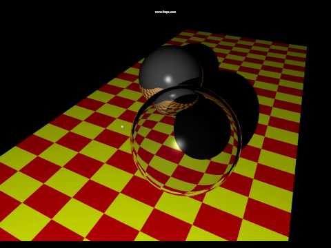 Real-Time Ray tracing with OpenCL