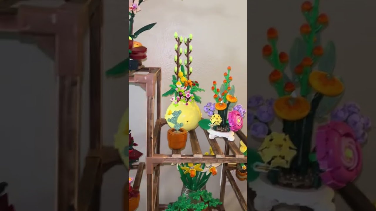 LEGO Flower Display Update!