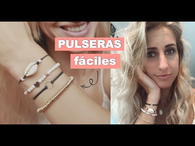 Como hacer PULSERAS FÁCILES y económicas😍 ! - YouTube