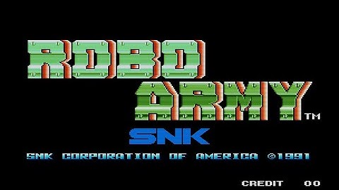 Robo Army | Neo Geo (SNK) | 1991