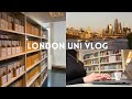 London uni vlog  essay writing productive nights out