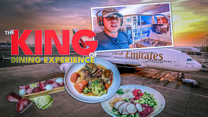 Emirates Business Class: The KING of In-flight Dining