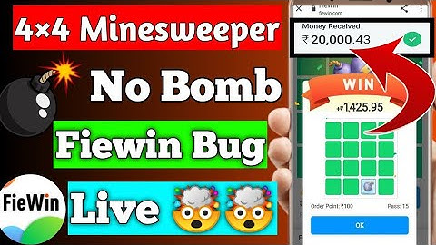 Fiewin 4×4 Minesweeper New Tricks💥 Fiewin Minesweeper h@ck mod apk, Fiewin Minesweeper Tricks