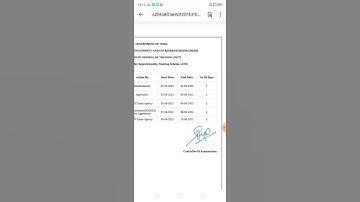 112 AITT APPRENTICE EXAM SCHEDULE