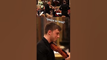 Thumbnail of Audience Claps Too Soon! Conductor Reacts  #shorts #violin #conductor