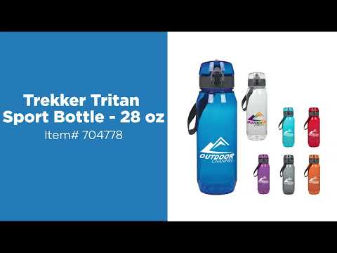 28 oz Triton Plastic Water Bottles