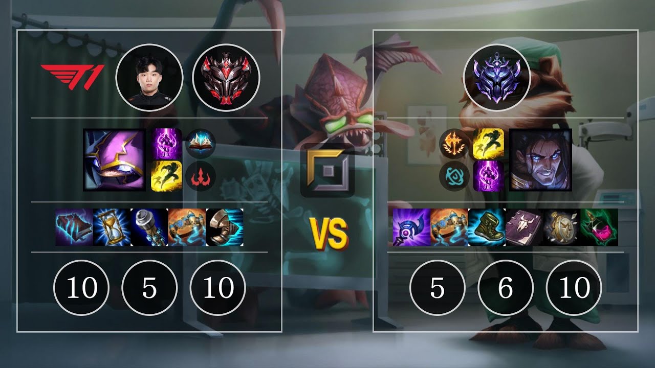 T1 Canna Kennen vs Sylas Top - KR GrandMaster Patch 10.11