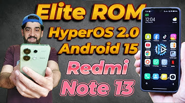 Install EliteROM Lite HyperOS 2.0 ON Redmi Note 13 اردو हिन्दी