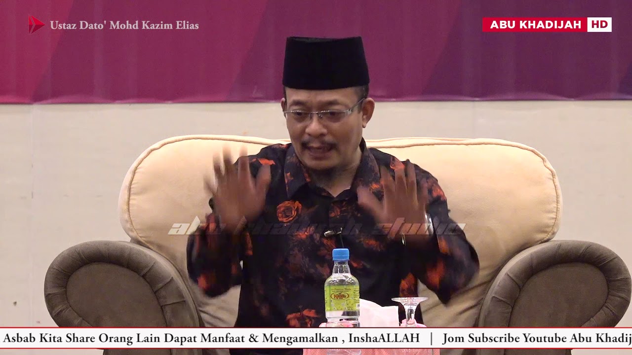 Harta & Anak Ujian Untuk Kamu | Ustaz Dato Kazim Elias ...