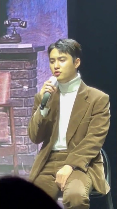 Kyungsoo singing I’m Gonna Love You live!! first time at his Birthday Party 🎉🤍 #kyungsoo #exo #exol