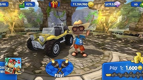 Daily challenge Day 1 BB Racing (IOS/Android) Gameplay Walkthrough