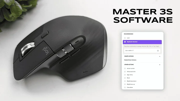 Logitech MX Master 3s Logi Options+ Software Review