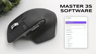 logitech mx master 3s logi options  software review